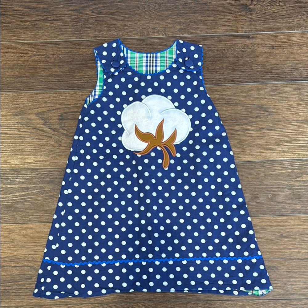 Toddler Girls Reversible Sugar Dumplin’ Dress